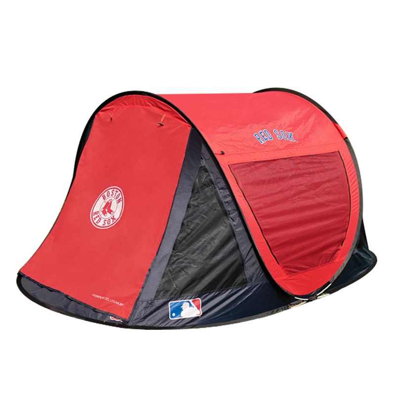 MLB 캠핑 보스턴 원터치 자동 팝업 텐트 3-4인용